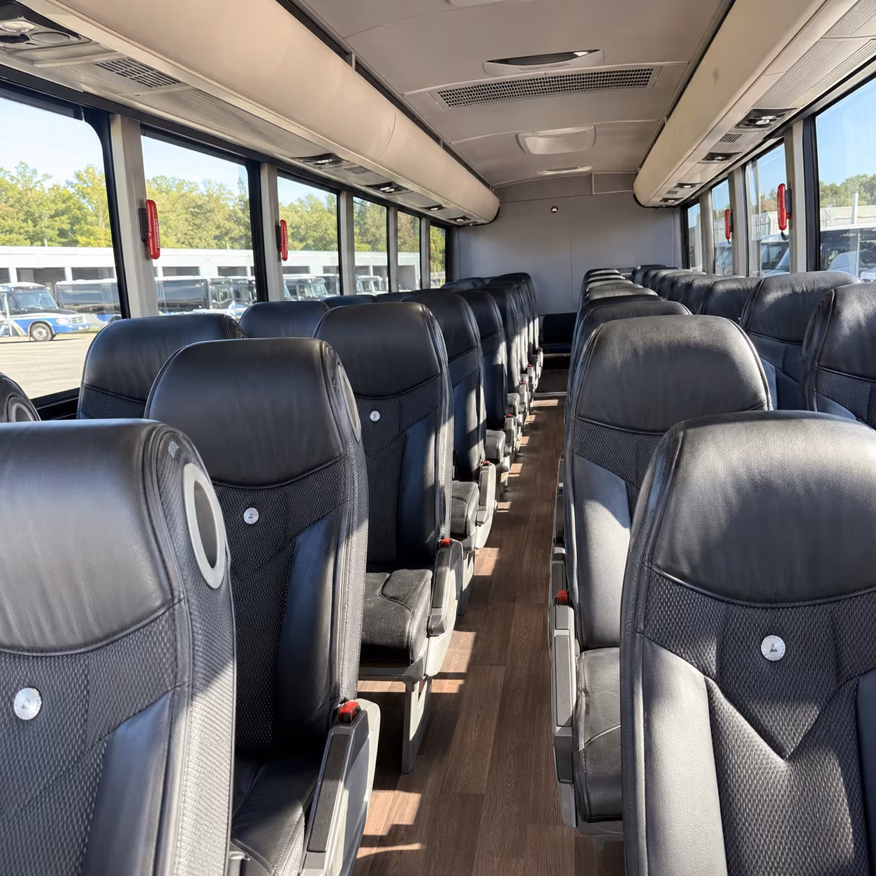 charter bus pickups at lafayette regional airport lft made simple