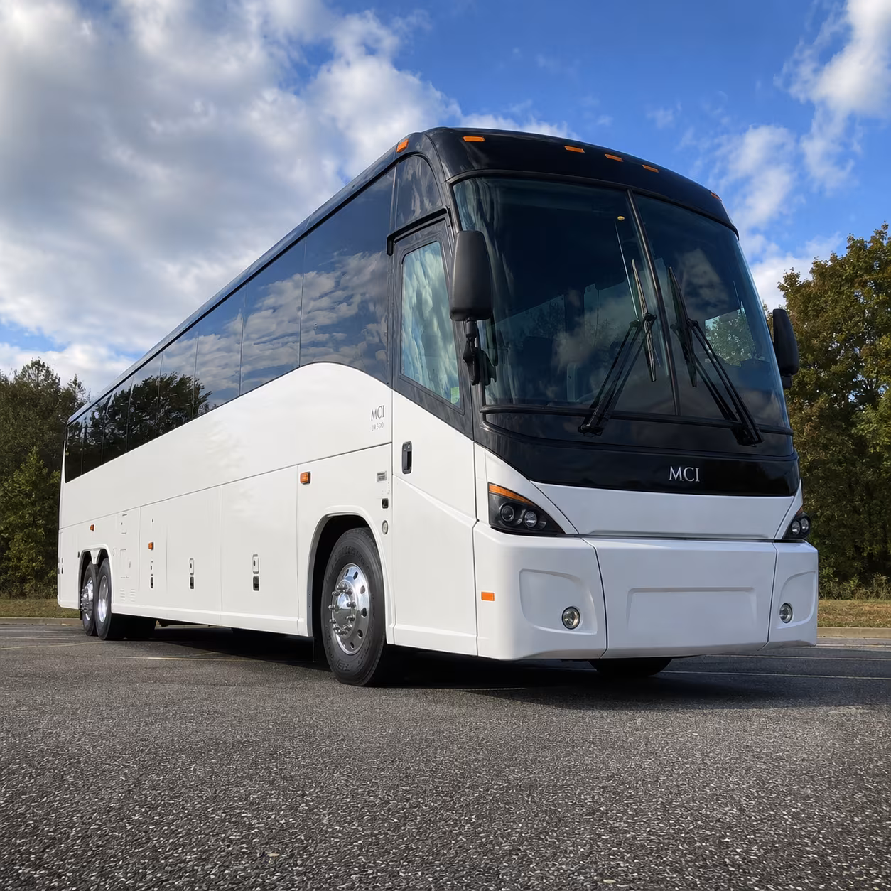 lafayette bus rental service area