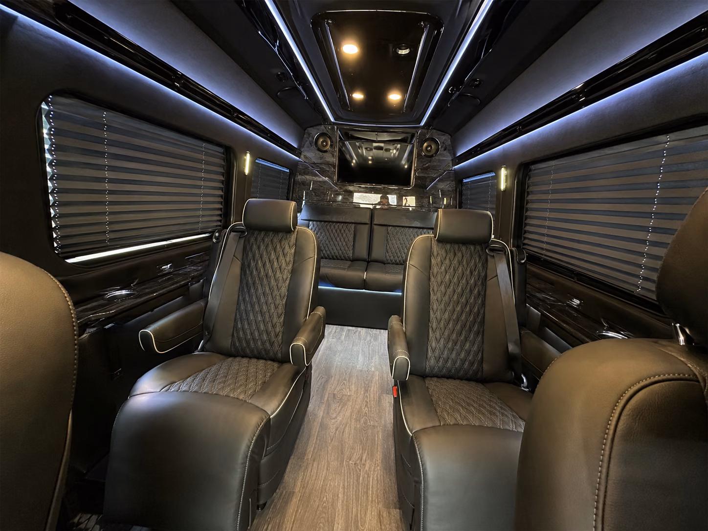 lafayette private event transportation onboard seating